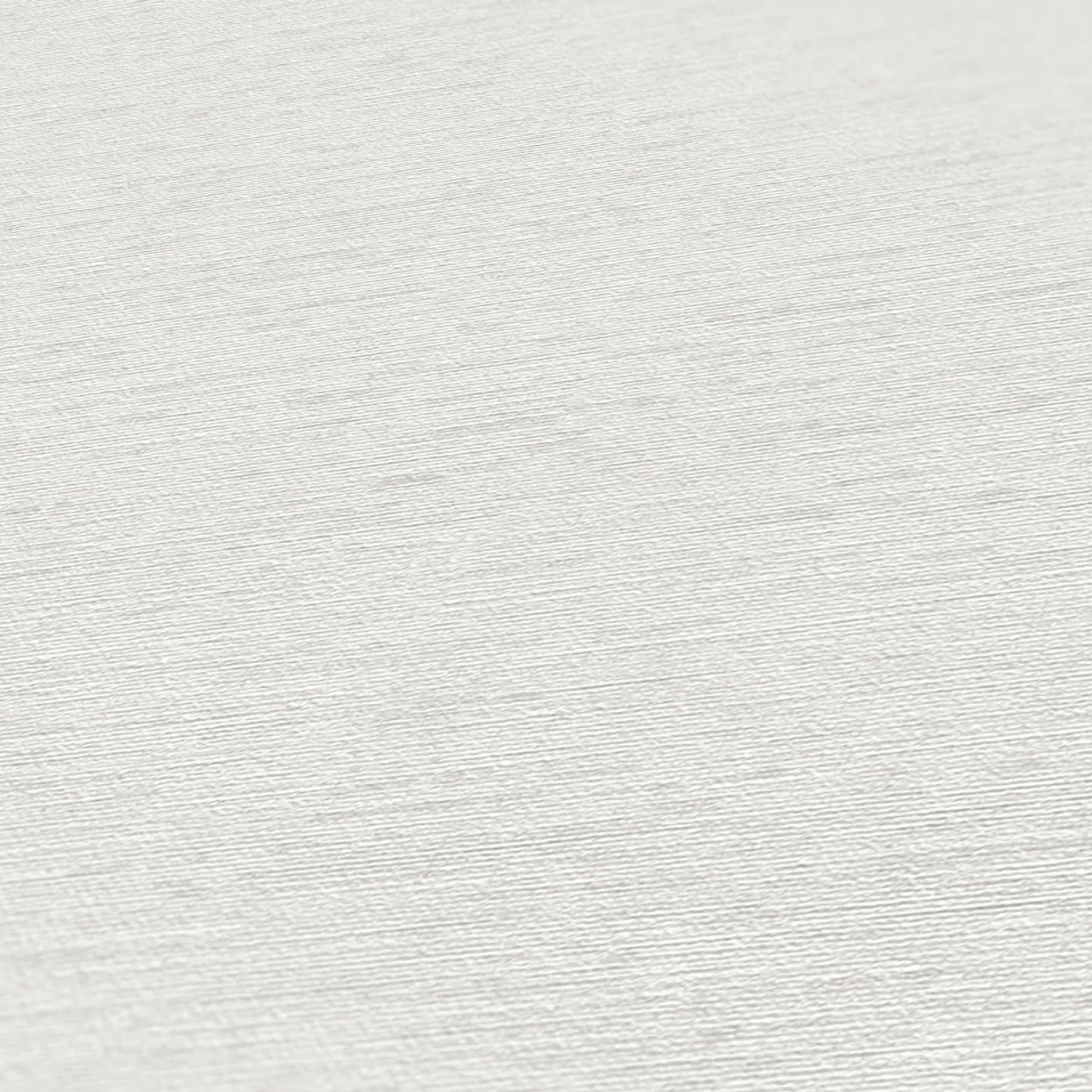 Vliestapete Uni Textil Struktur Weiß Grau 39351-5