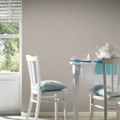 Vliestapete Uni Vintage-Design grau hellgrau 36720-7