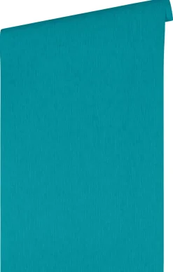 Vliestapete Versace Blau Uni Struktur 38384-2