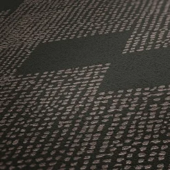 Vliestapete Vierecke Punkte schwarz bronze 38525-2