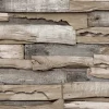 Vliestapete Vintage Holz Creme Beige WL1002