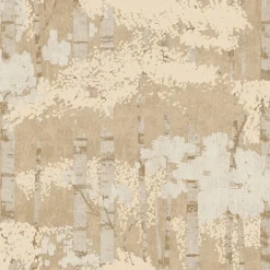 Vliestapete Wald Abstrakt Beige Creme Gold Metallic A62702