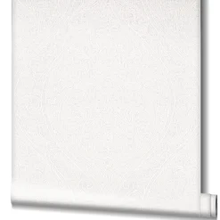 Vliestapete Weiß Silber Metallic Ornamente Marburg 32978