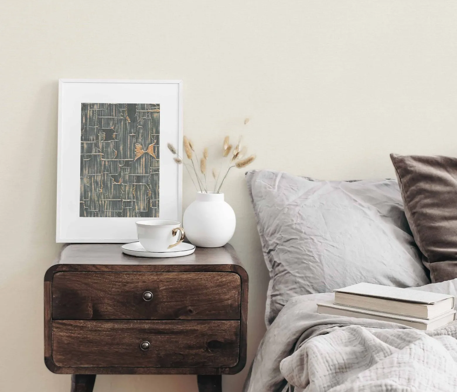 Vliestapete Weiß Uni 10262-01 Casual Chic Erismann