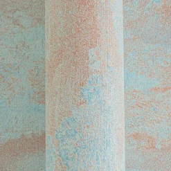 Vliestapete Wellen Abstrakt Blau Kupfer Metallic 78656-5