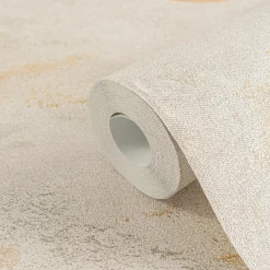 Vliestapete Wellen Abstrakt Beige Gold Metallic 78656-3