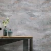 Vliestapete Wellen Abstrakt Grau Silber Metallic 78656-2