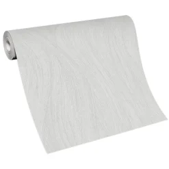 Vliestapete Wellen Beige Grau Silber Metallic 10317-01