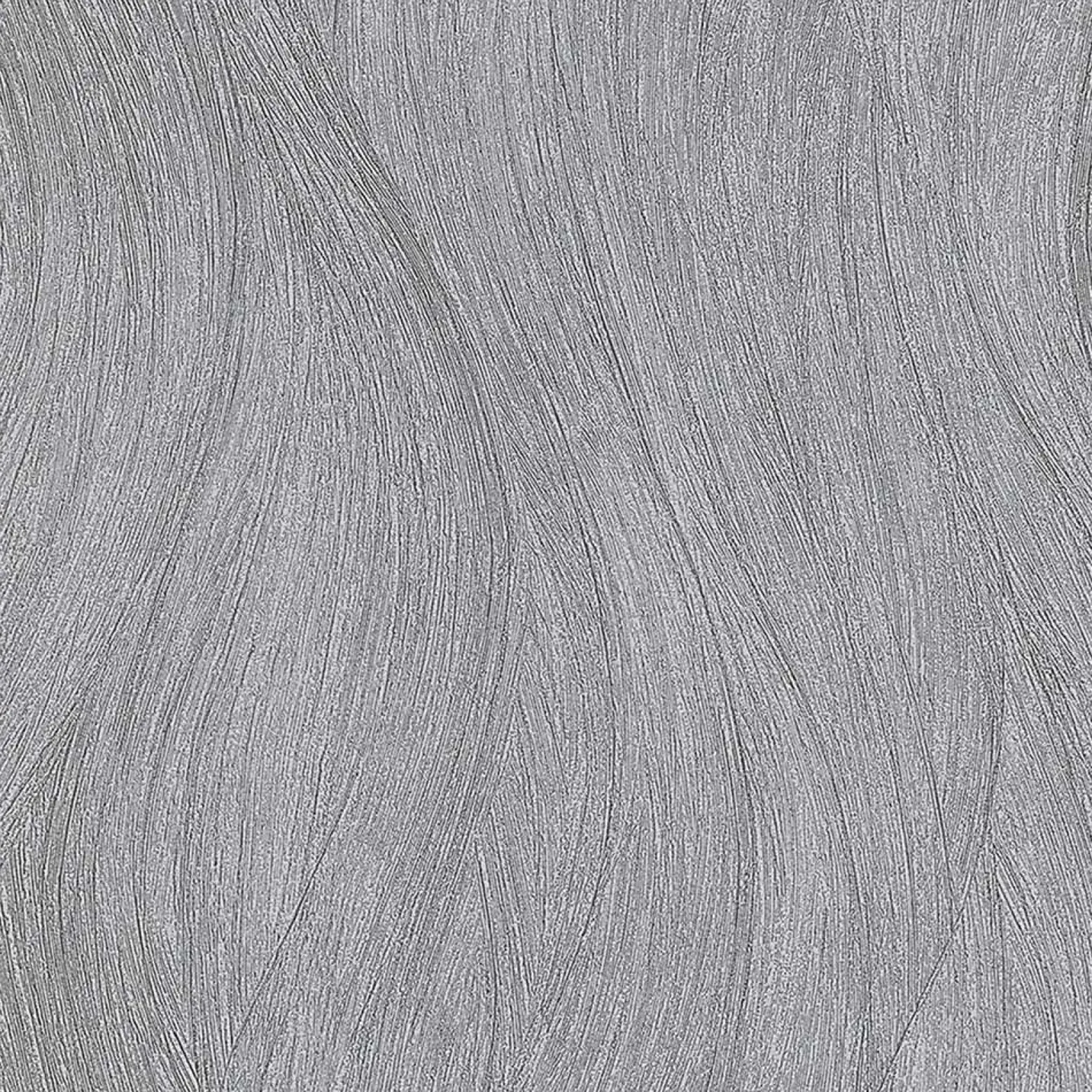 Vliestapete Wellen Dunkelgrau Silber Metallic 10317-47
