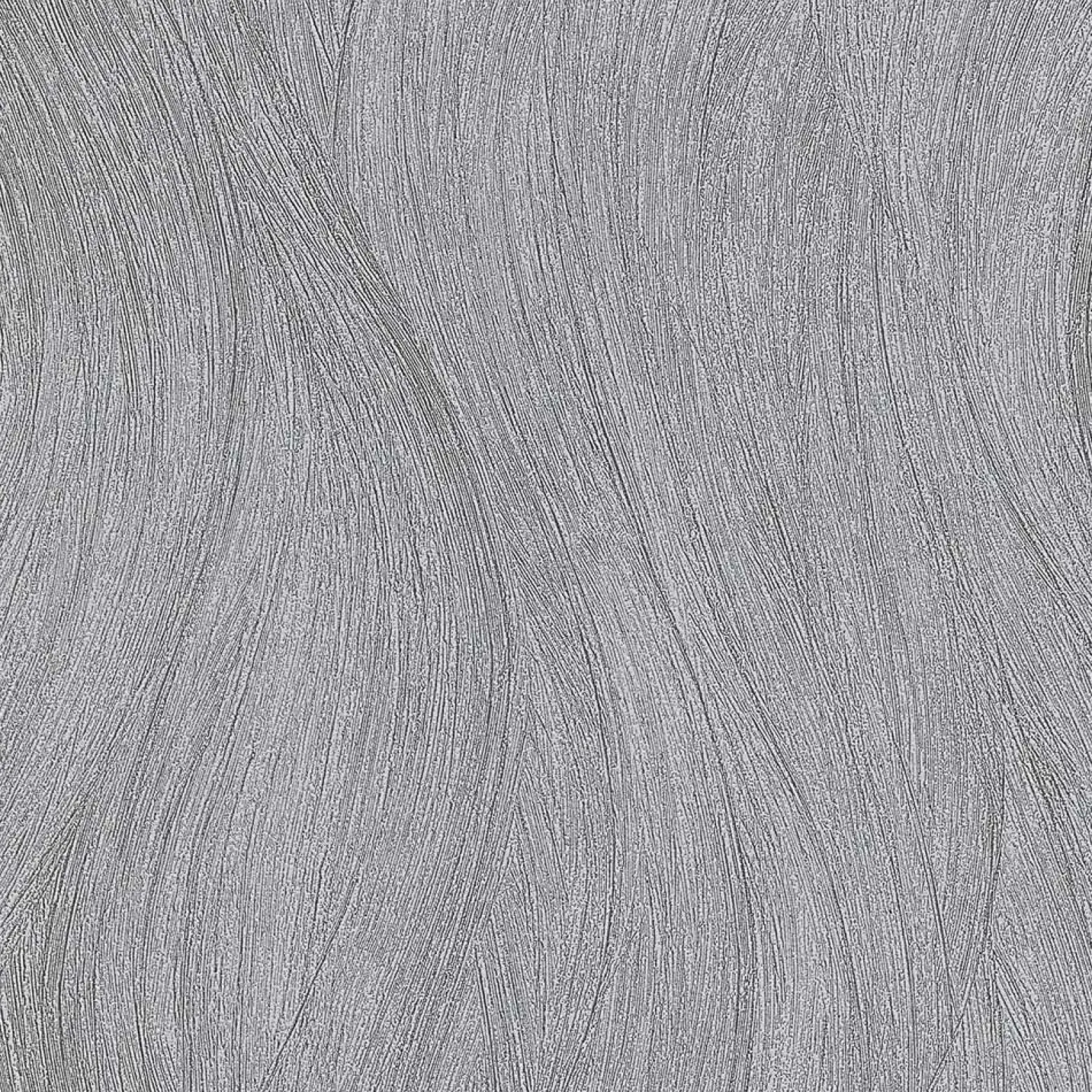 Vliestapete Wellen Dunkelgrau Silber Metallic 10317-47