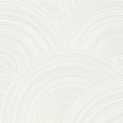 Vliestapete Wellen 3D weiß silber 38696-1