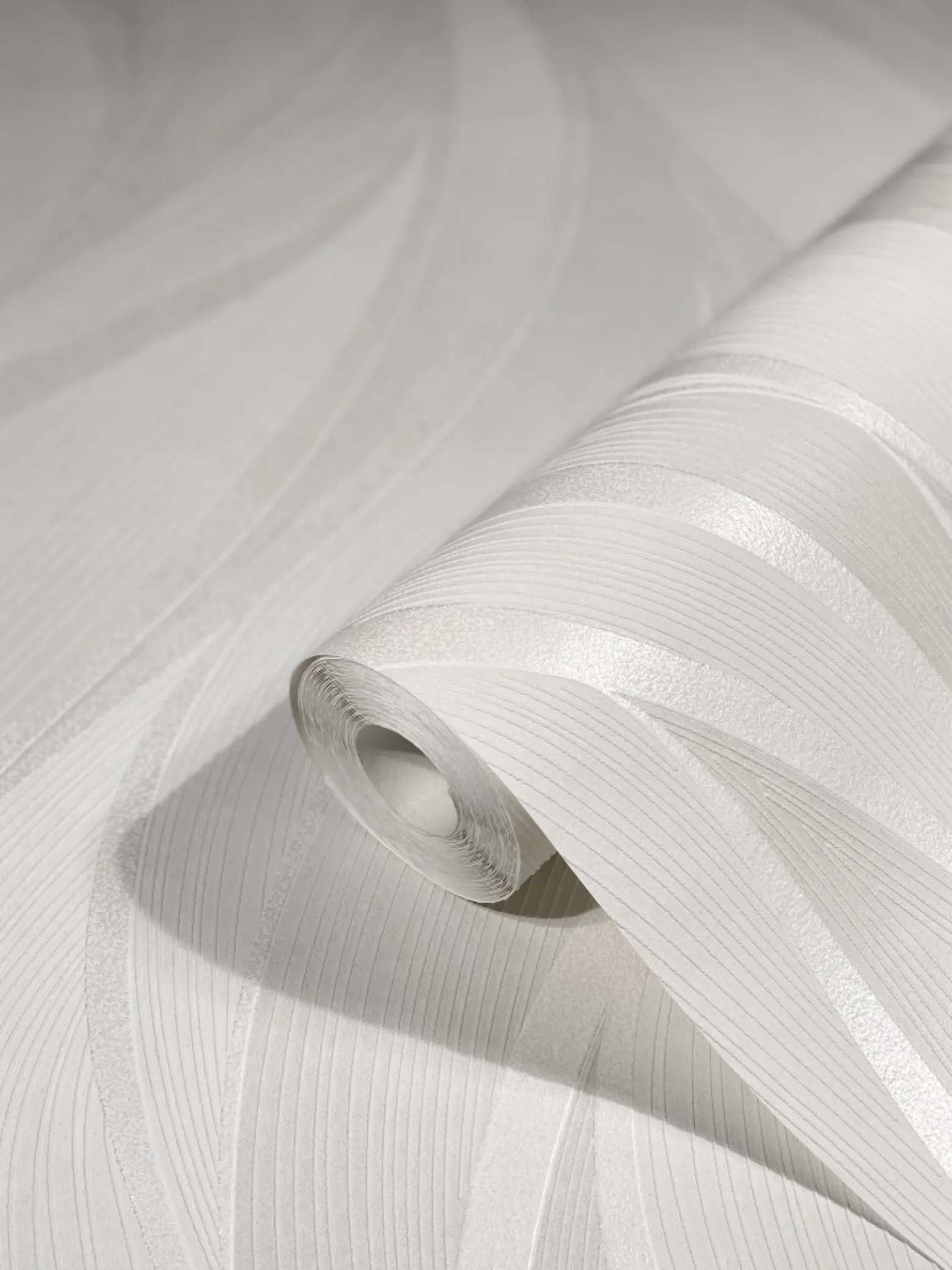 Vliestapete Wellen Grafisch beige Glanz Hailey 82231
