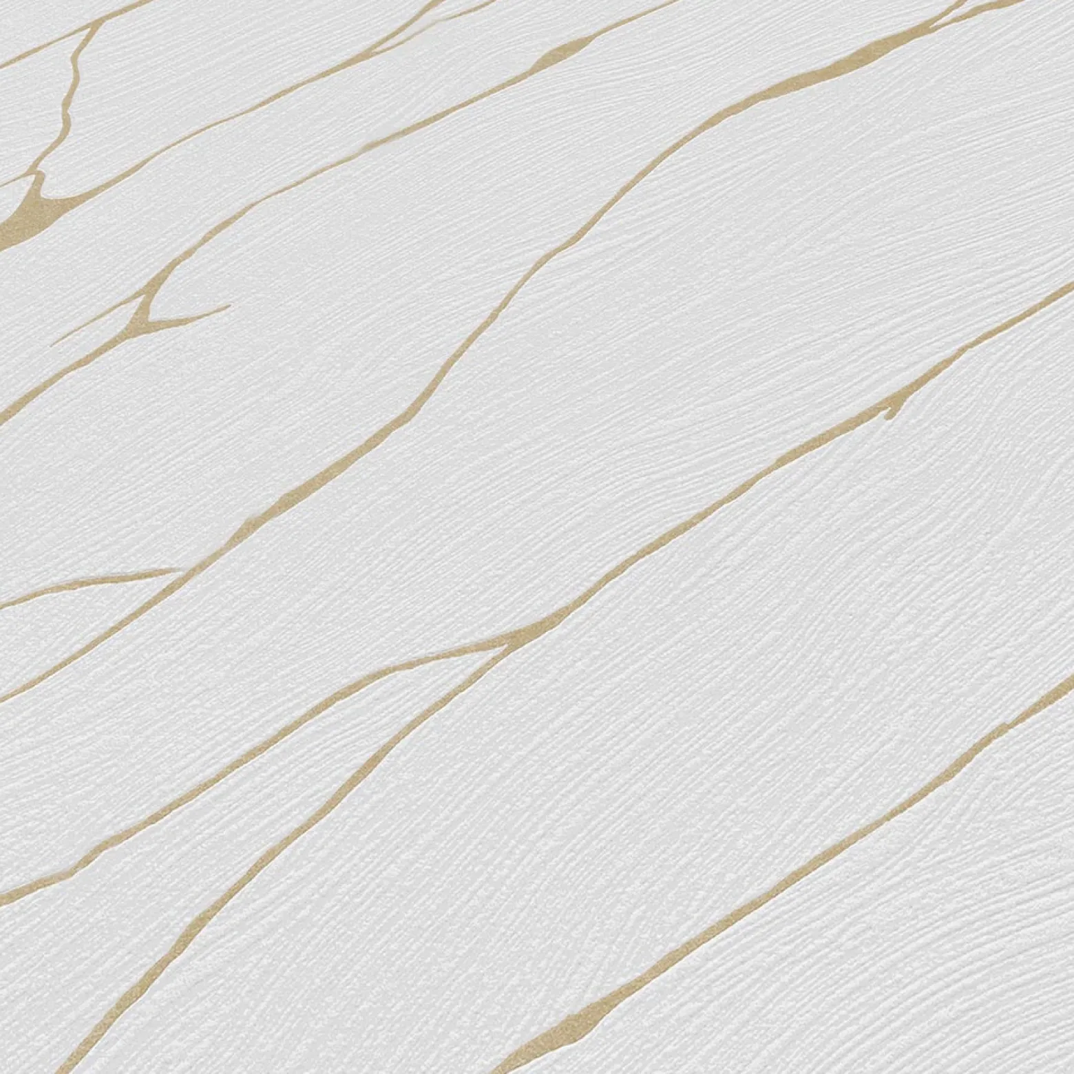 Vliestapete Wellen Maserung Hellgrau Gold Metallic 10440-31