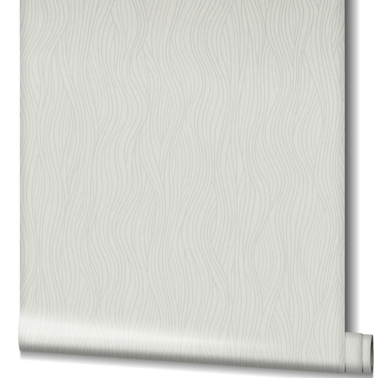 Vliestapete Wellen Muster Beige Perlmutt Metallic 82402