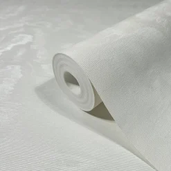 Vliestapete Wellen Muster Creme Metallic 86540