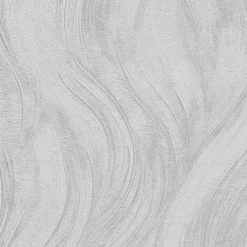 Vliestapete Wellen Muster Grau Silber Metallic 10456-31