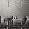 Vliestapete 34261 Wellen Muster Grau Silber Marburg