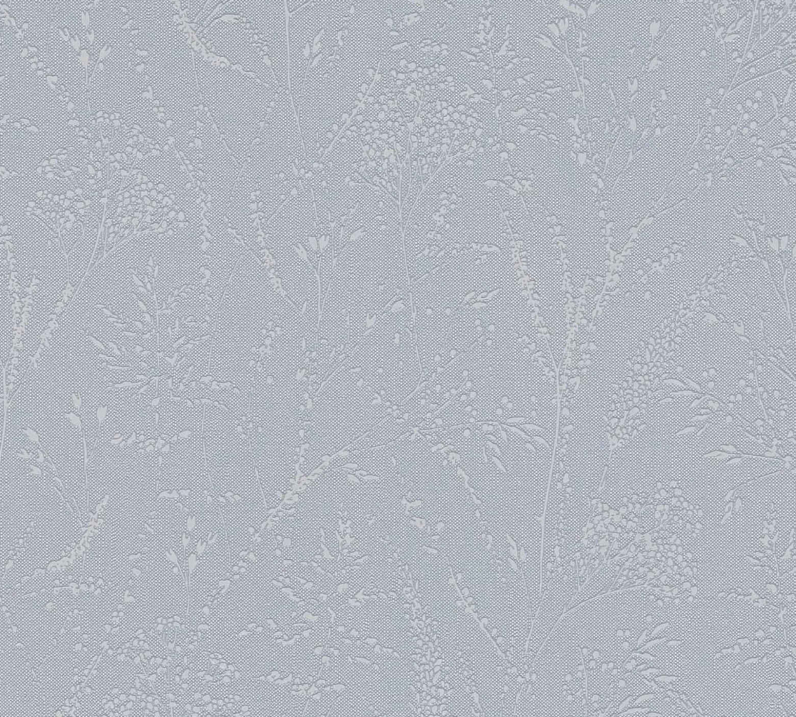 Vliestapete Wildblumen Floral Blau Grau Glanz 39766-3