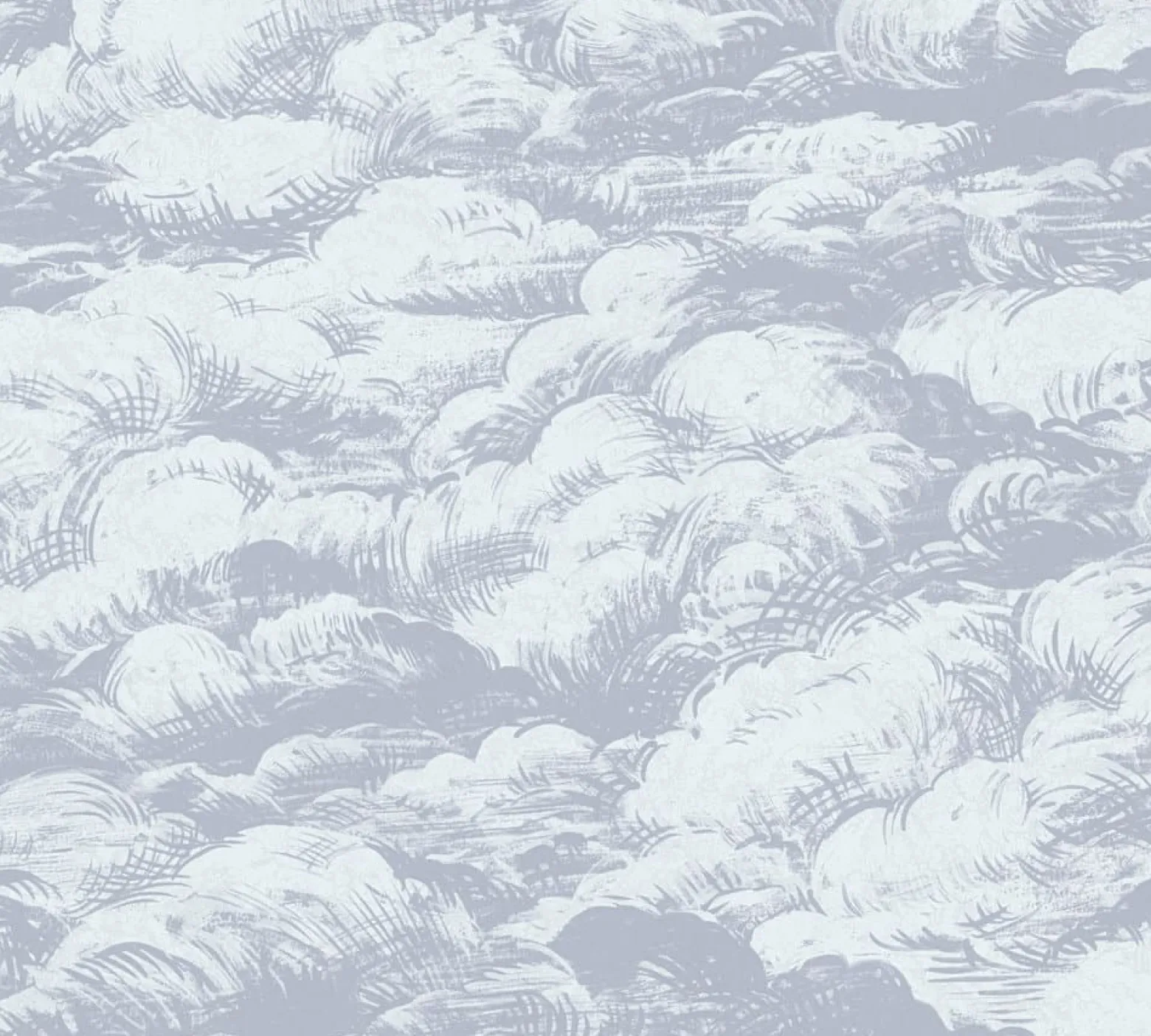 Vliestapete Wolken Natur grau weiß 37705-4