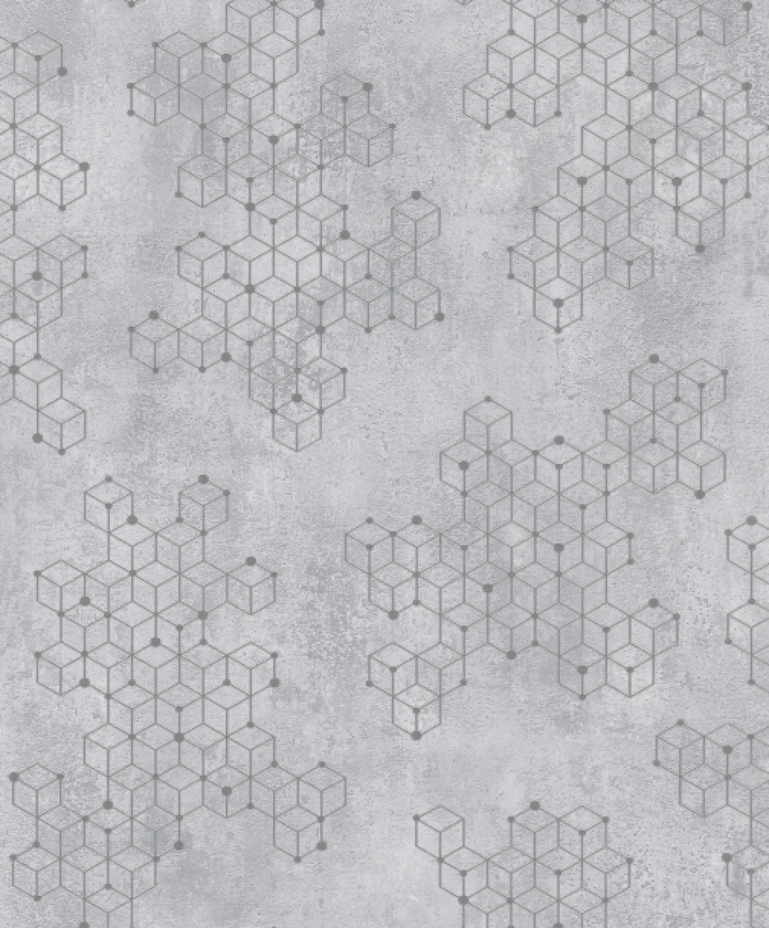 Vliestapete Würfel Beton grau silber Glanz Hailey 82241