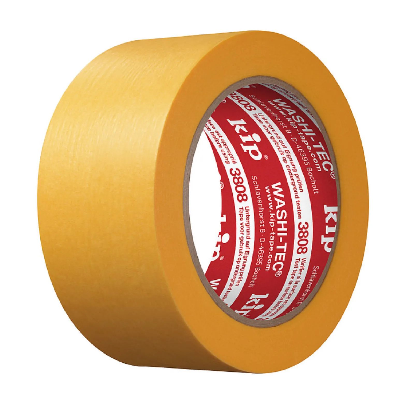 Washi-Tec Goldkrepp Fineline orange KIP 3808 48mm x 50m