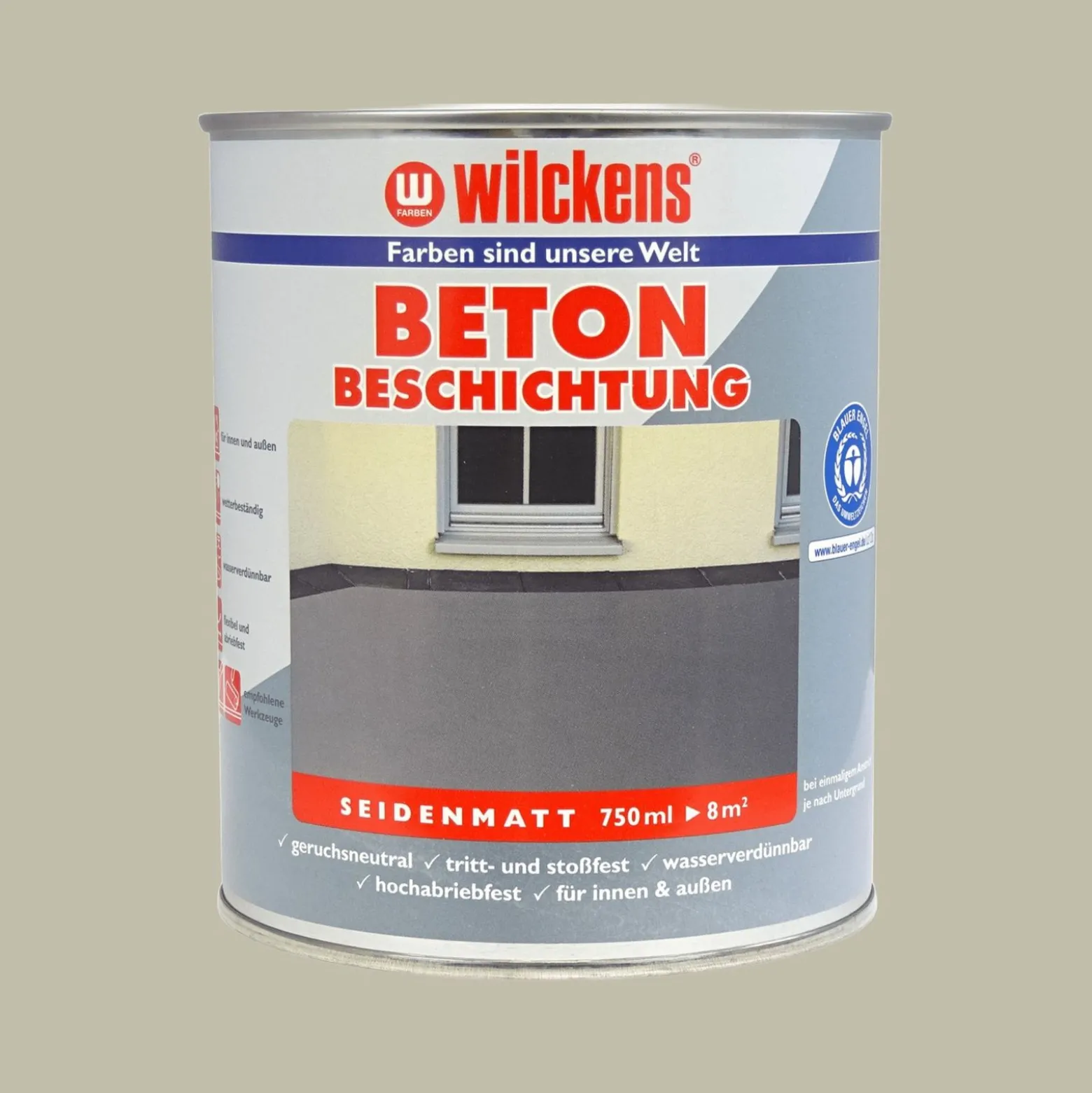 Wilckens Betonbeschichtung Innen und Außen 750 ml
