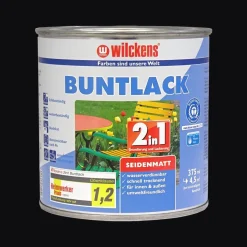 Wilckens 2in1 Buntlack seidenmatt 7 Farben 375 ml