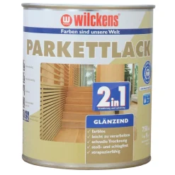 Wilckens 2in1 Parkettlack seidenmatt glänzend 750ml