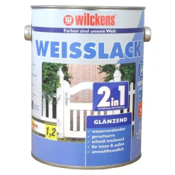 Wilckens 2in1 Weisslack seidenmatt glänzend 2,5 Liter