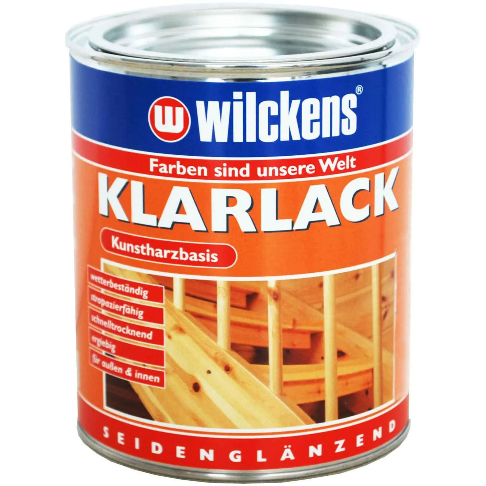Wilckens Klarlack Kunstharz Lack seidenglänzend 2,5 L