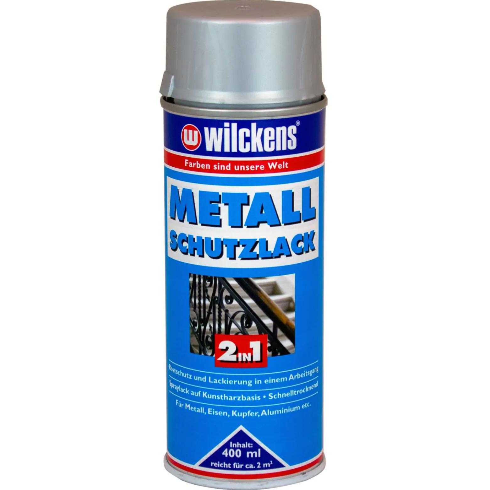 Wilckens Metall Schutzlack Spray hochdeckend 400 ml