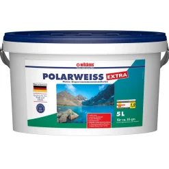 Wilckens Polarweiss extra Weiß Wandfarbe Dispersion 5 L