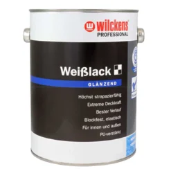 Wilckens Profi Weisslack seidenmatt glänzend 2,5 Liter