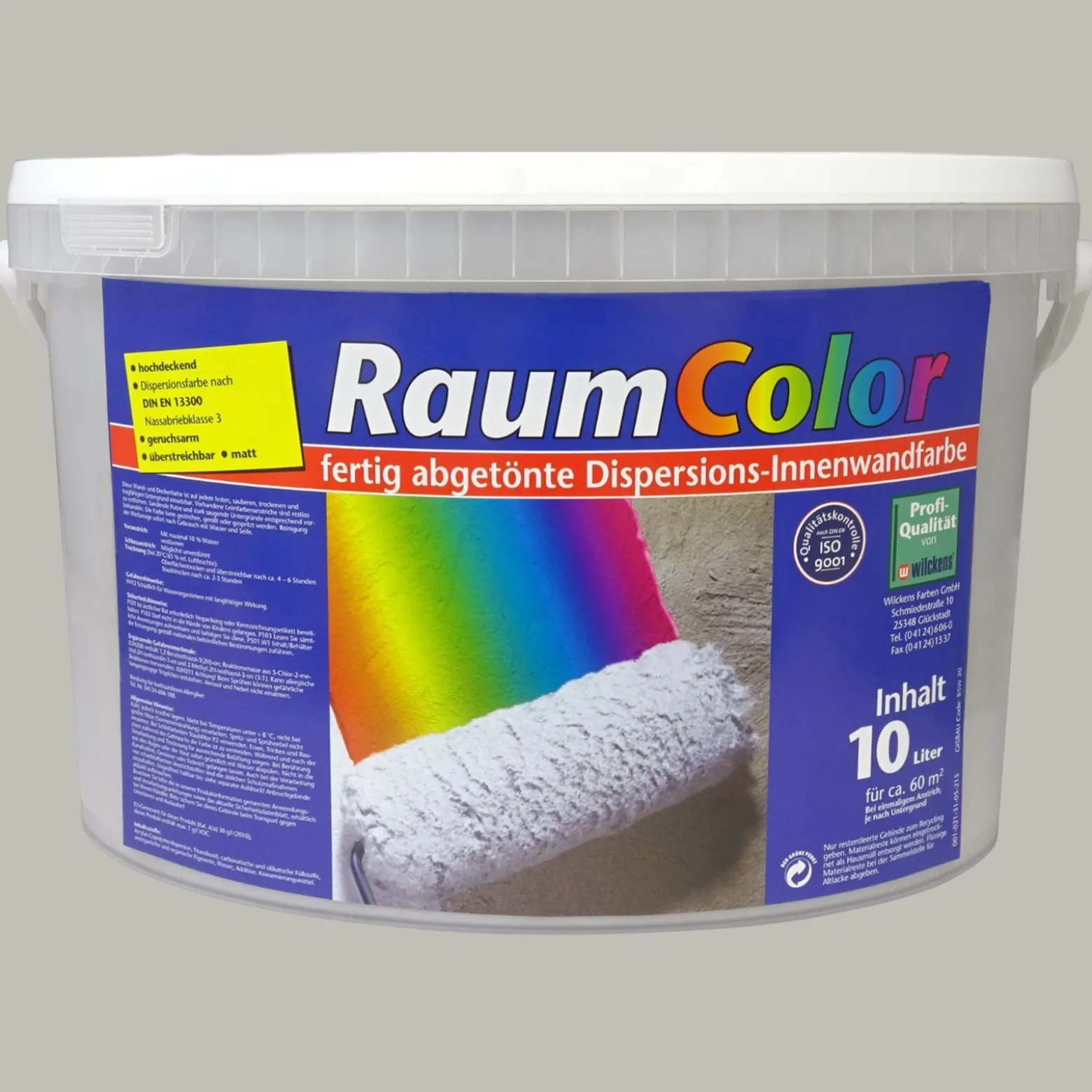 Wilckens RaumColor Moderne Wandfarbe 10 L