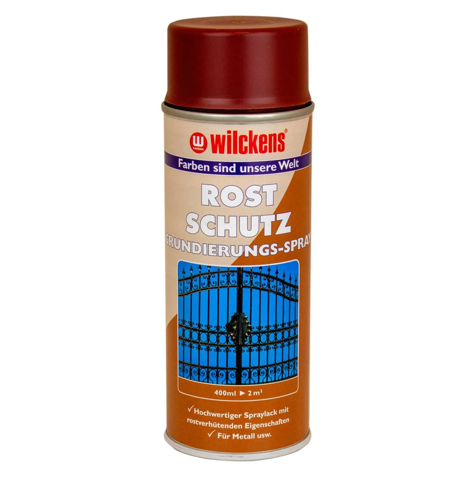 Wilckens Rostschutzgrundierspray Rotbraun matt 400 ml