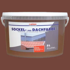 Wilckens Sockelfarbe & Dachfarbe 5 Liter | 5 Farben