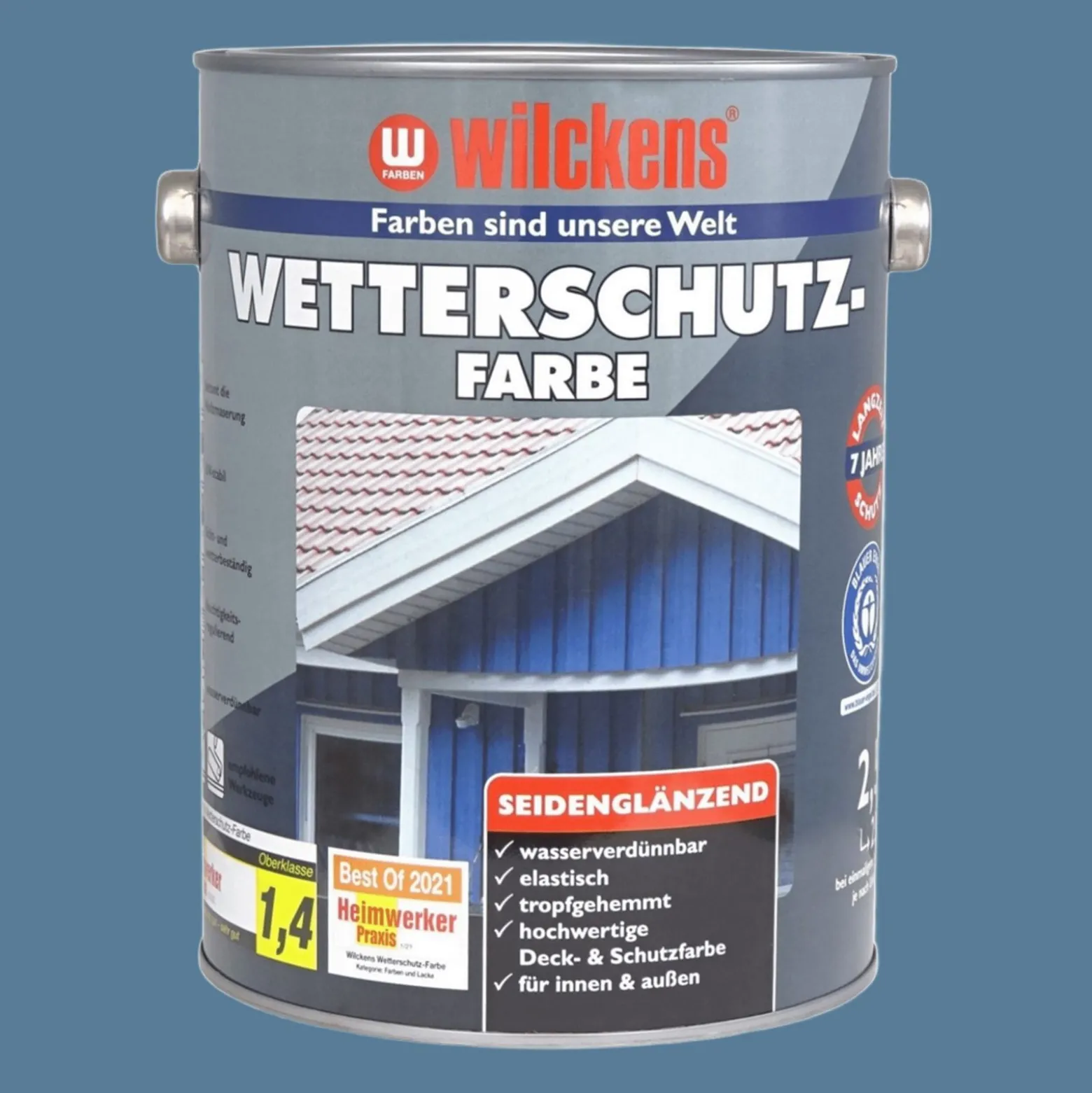 Wilckens Wetterschutzfarbe Holzdeckfarbe 2,5 Liter