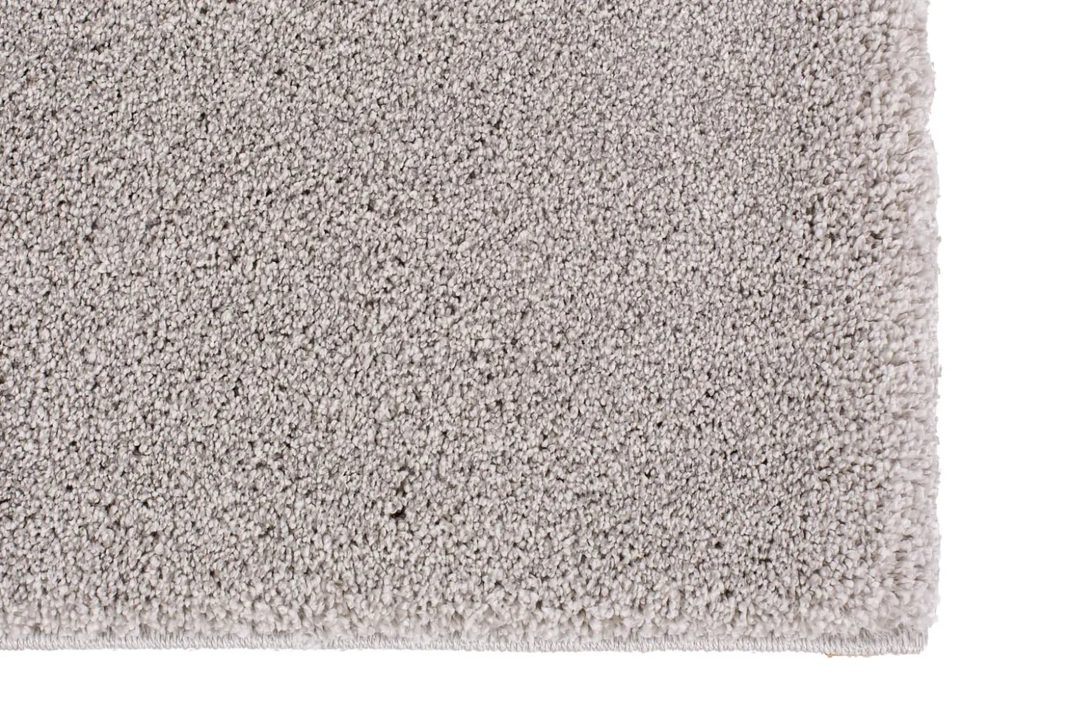 Wohnzimmer Teppich einfarbig creme Hochflor Astra Savona