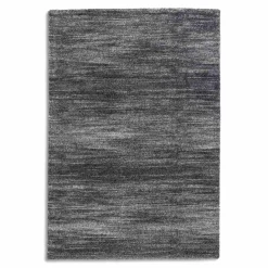 Wohnzimmer Teppich meliert anthrazit grau Astra Savona