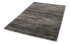 Wohnzimmer Teppich meliert braun anthrazit Astra Savona