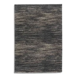 Wohnzimmer Teppich meliert braun anthrazit Astra Savona