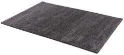 Wohnzimmer Teppich uni anthrazit Astra Savona