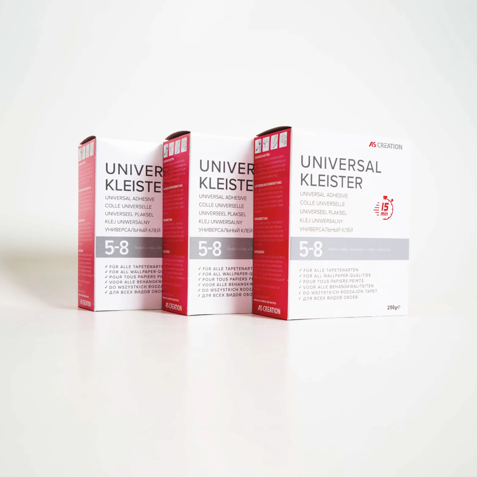 3x AS Creation Universalkleister Tapetenkleister 250 g