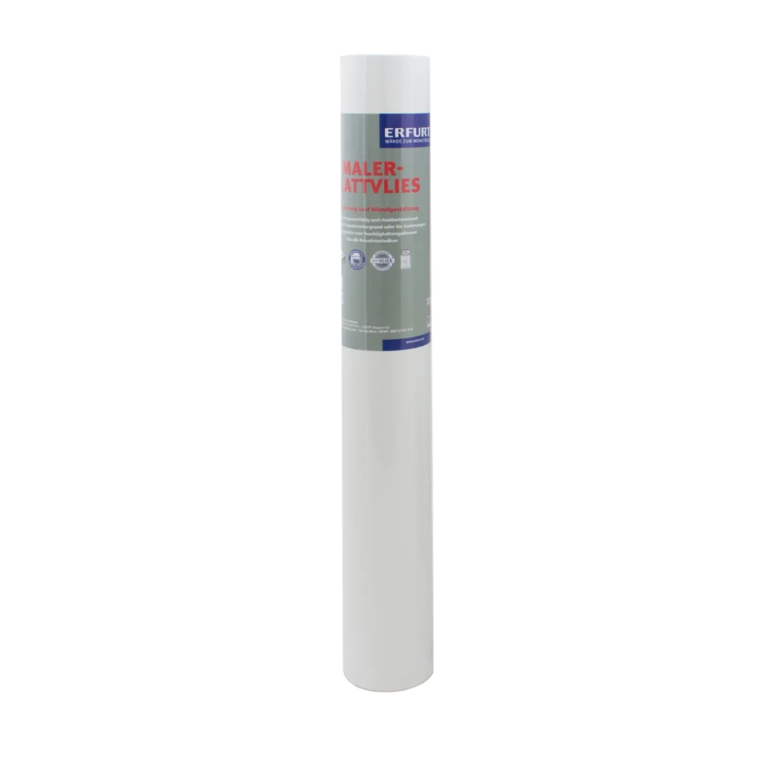 1xErfurt Glattvlies Tapete 150g Renoviervlies 25x0,75m