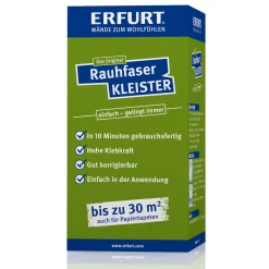 24x Erfurt Rauhfaser Kleister 200g Tapetenkleister Papier
