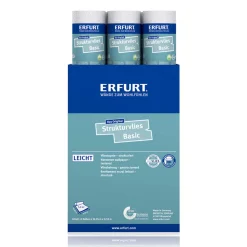 6 x Erfurt Strukturvlies Basic 400 Vliestapete 31,98 m²
