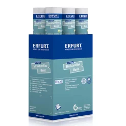 6 x Erfurt Strukturvlies Basic 407 Vliestapete 31,98 m²