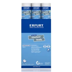 6 x Erfurt Vliesfaser Ready 302 Vliestapete 31,98 m²
