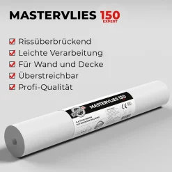 8x Glattvlies Mastervlies Expert 150g + 8x Kleister