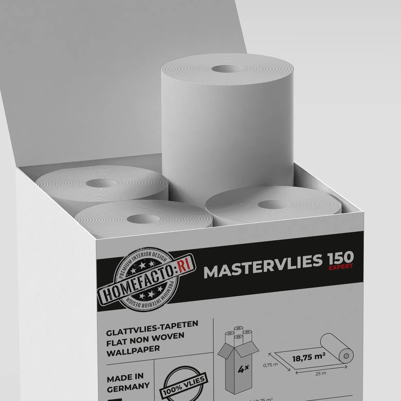 16x Glattvlies Renoviervlies Expert 150g | 300m²